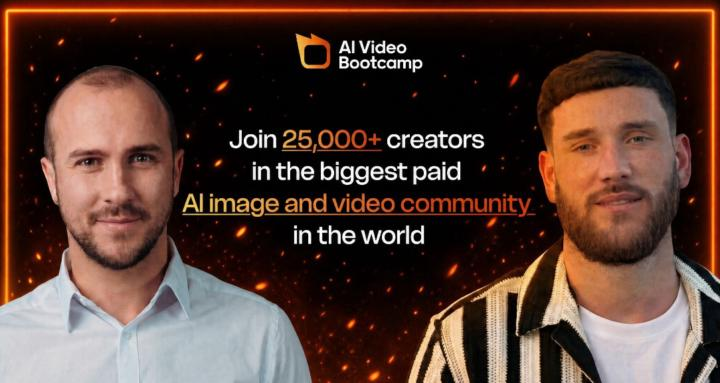 AI Video Bootcamp — join 25,000+ creators in the biggest paid AI image and video community